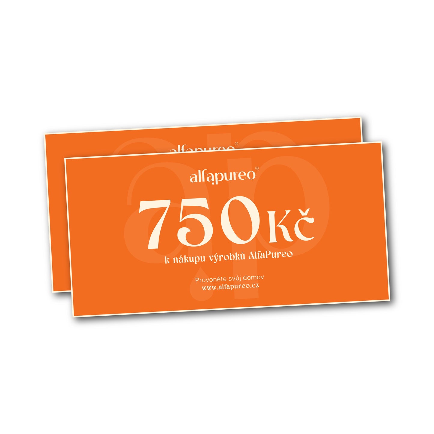 Dárkový poukaz v hodnotě 750 Kč