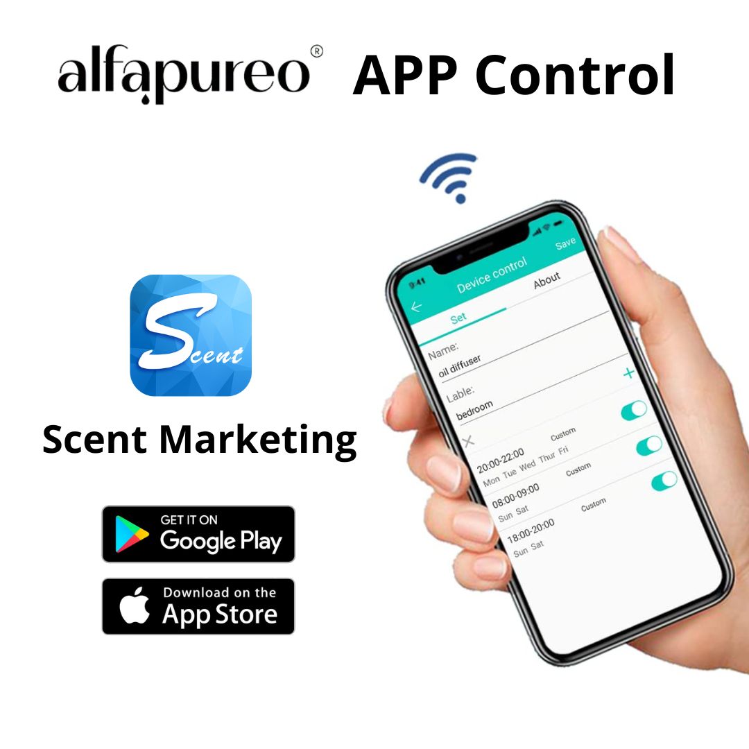 Aroma difuzér Mini Black