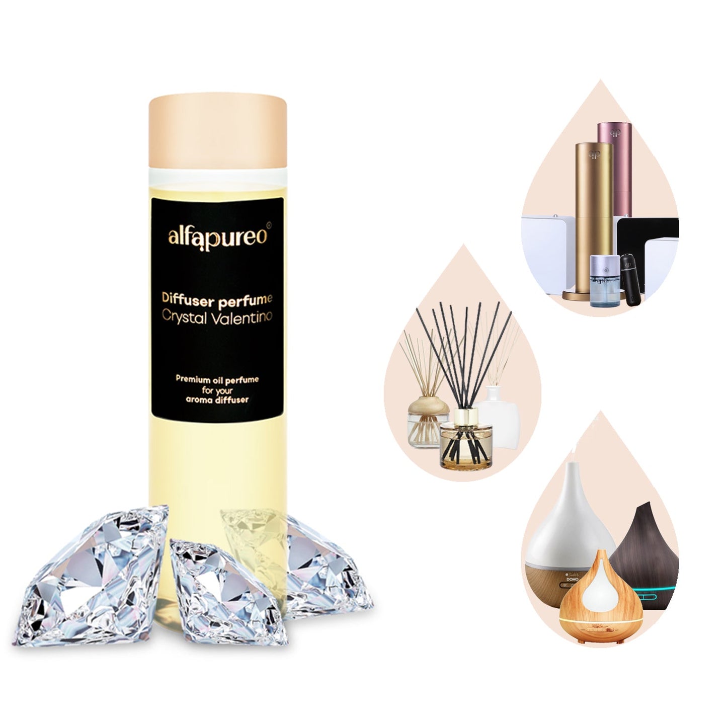 Aroma olej Crystal Valentino