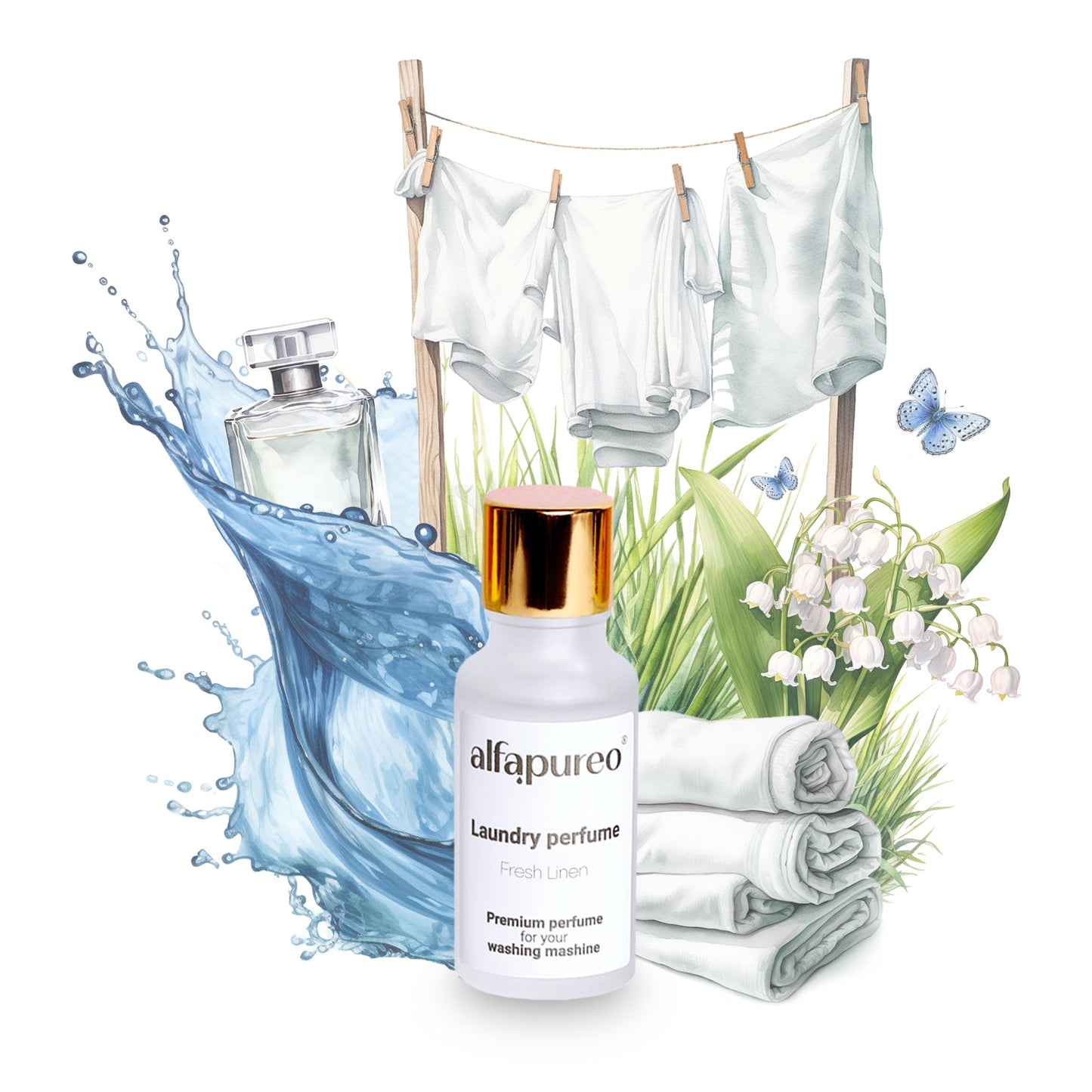 Parfémy do praní s arganovým olejem VZORKY