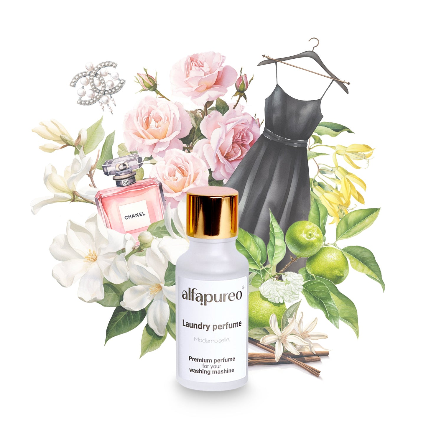 Parfémy do praní s arganovým olejem VZORKY