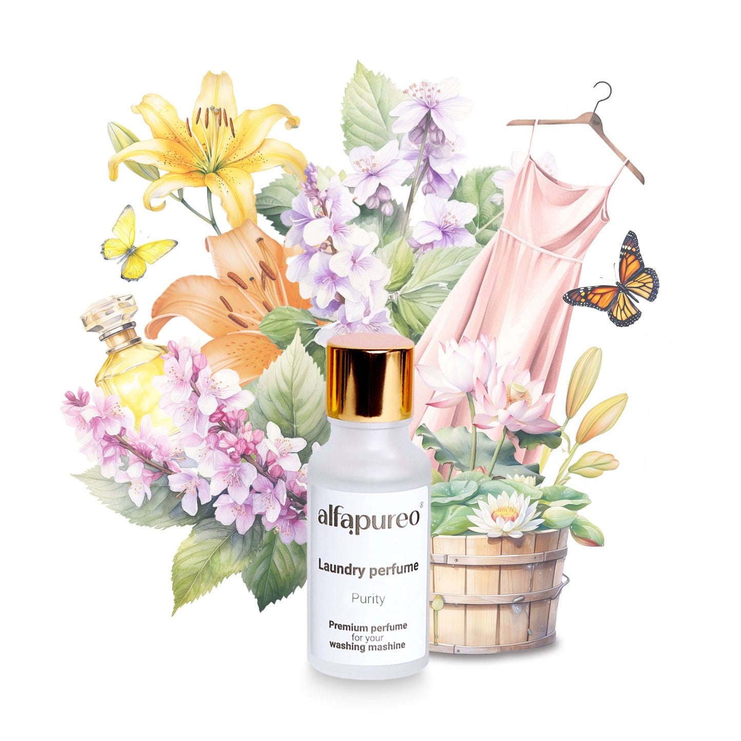 Parfémy do praní s arganovým olejem VZORKY