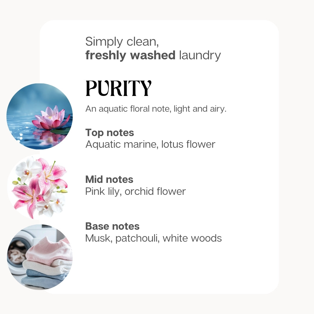 Parfém do praní Purity s arganovým olejem