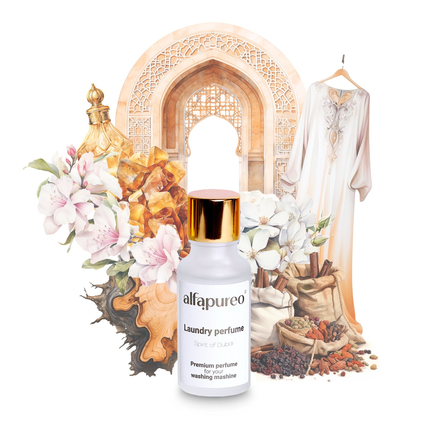 Parfémy do praní s arganovým olejem VZORKY