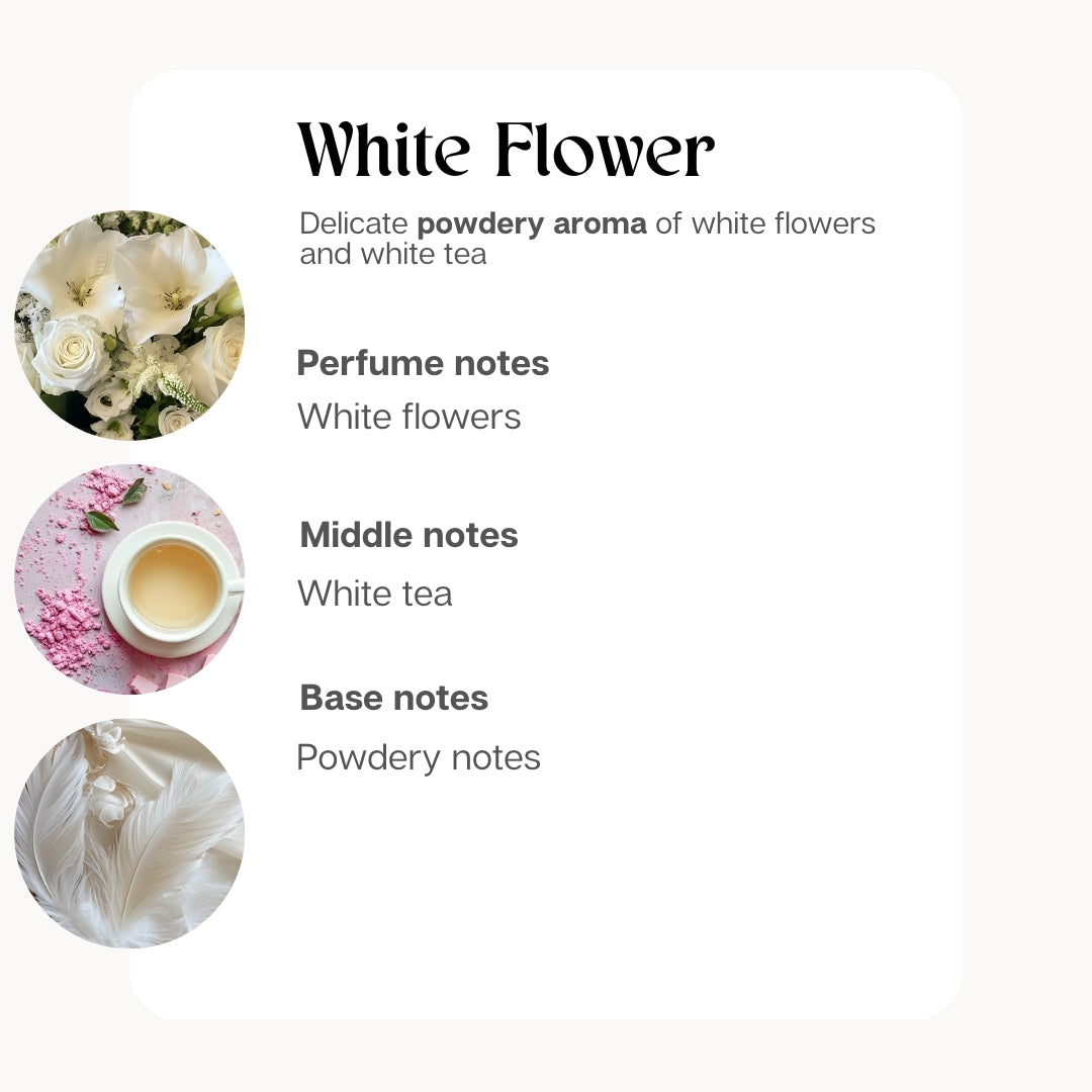WHITE FLOWER Textilní a bytový parfém