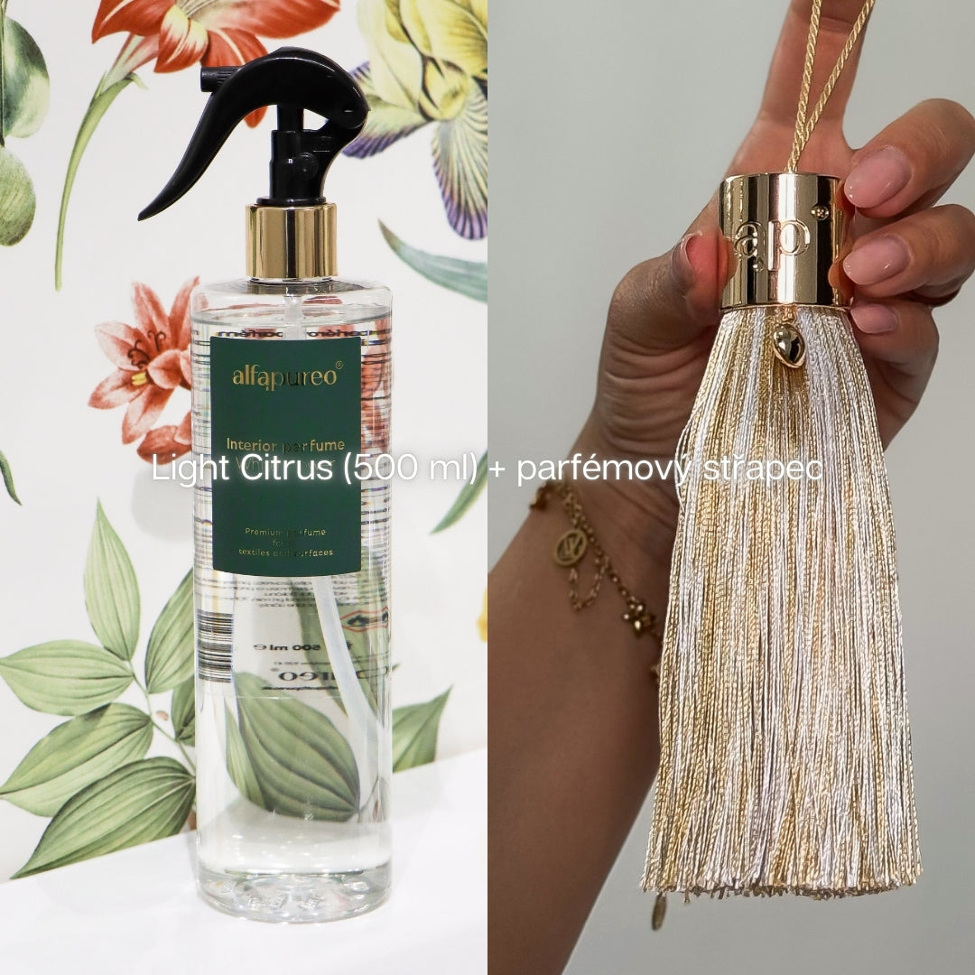 LIGHT CITRUS Textilní a bytový parfém