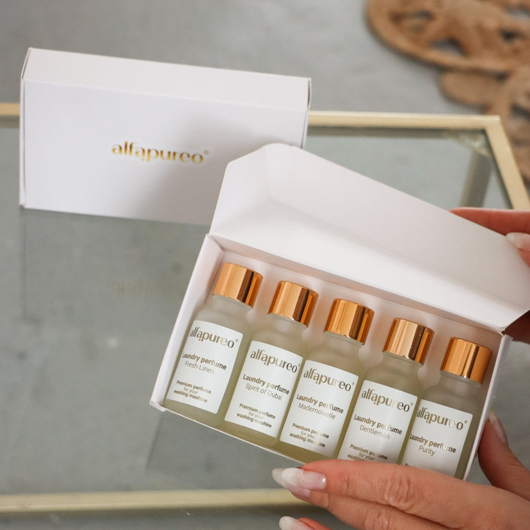 Parfémy do praní s arganovým olejem VZORKY